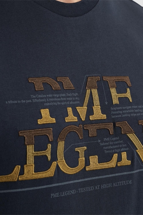 PME legend short sleeve r-neck single jersey